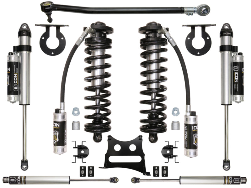 ICON 2017+ Ford F-250/F-350 2.5-3in Stage 4 Coilover Conversion System ICON Coilover Components