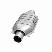 MagnaFlow Universal Catalytic Converter 2.5 Midbed O2 CA OBDII Ul Magnaflow Catalytic Converter Universal