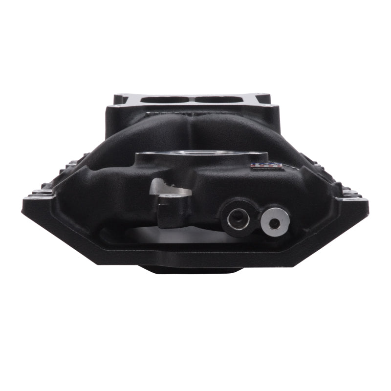 Edelbrock Performer RPM Air Gap Vortec Black Edelbrock Intake Manifolds