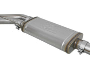 aFe Rebel Series 3in. to 2.5in. 409 SS C/B Exhaust 11-14 Ford F-150 V6-3.5L (tt) - Polished Tip aFe Catback