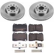 Power Stop 14-18 Cadillac CTS Front Autospecialty Brake Kit PowerStop Brake Kits - OE