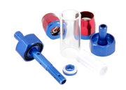 Spectre Pro-Plumbing Fuel Filter 3/8in. - Red/Blue Spectre Fuel Filters