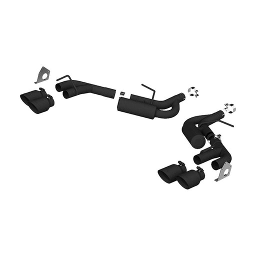 MBRP 16-19 Chevrolet Camaro V6 2.5in BLK NPP Dual Axle Back Exhaust w/ 4in Quad Dual Wall Tips MBRP Axle Back