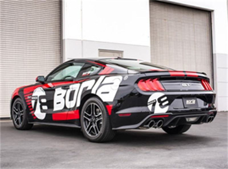 Borla 2018 Ford Mustang GT 5.0L AT/MT (w/o Valves) ATAK 3in Cat-Back Exhaust w/Polished Tips Borla Catback