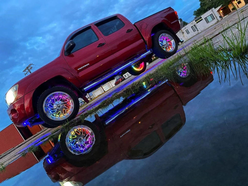 Oracle LED Illuminated Wheel Rings - ColorSHIFT Dynamic - ColorSHIFT - Dynamic ORACLE Lighting Light Strip LED