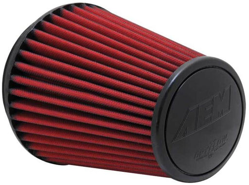 AEM 6 in DRY Flow Short Neck 9 in Element Filter AEM Induction Air Filters - Universal Fit