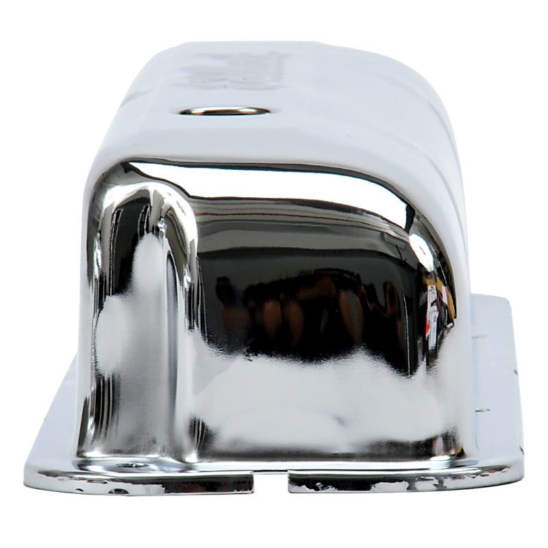 Edelbrock Valve Cover Signature Series Ford 1958-1976 FE V8 Chrome Edelbrock Valve Covers