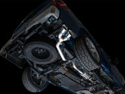 AWE 21-25 Ford F150 (14th Gen Reg Cab) Cat-Back Exhaust - 4.5in Dual Side Exit Chrome Tips AWE Tuning Catback