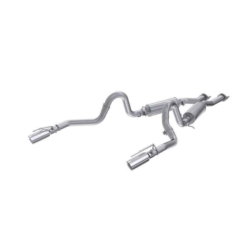 MBRP 99-04 Ford Mustang GT/Mach 1 2.5in Dual Split Rear AL Catback Exhaust w/ 3.5in Dual Wall Tips MBRP Catback