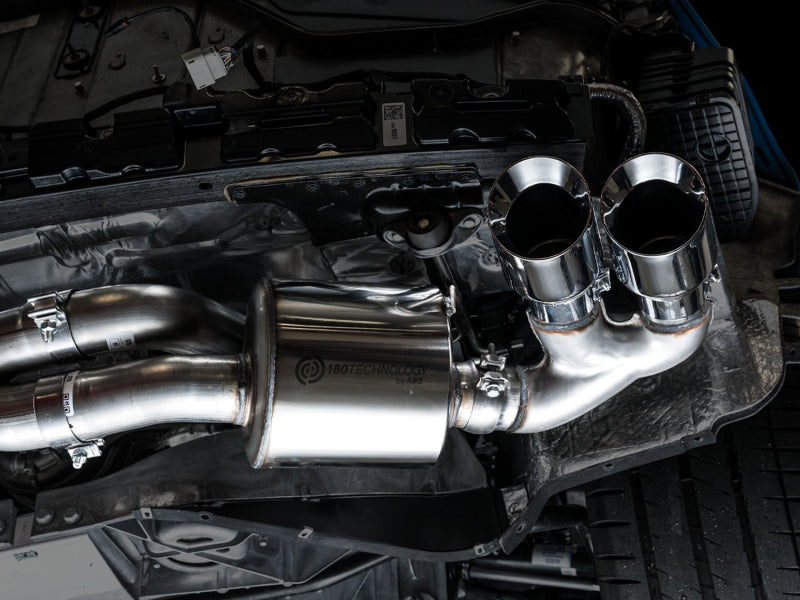 AWE Tuning 2020 Chevrolet Corvette (C8) Touring Edition Exhaust - Quad Chrome Silver Tips AWE Tuning Catback