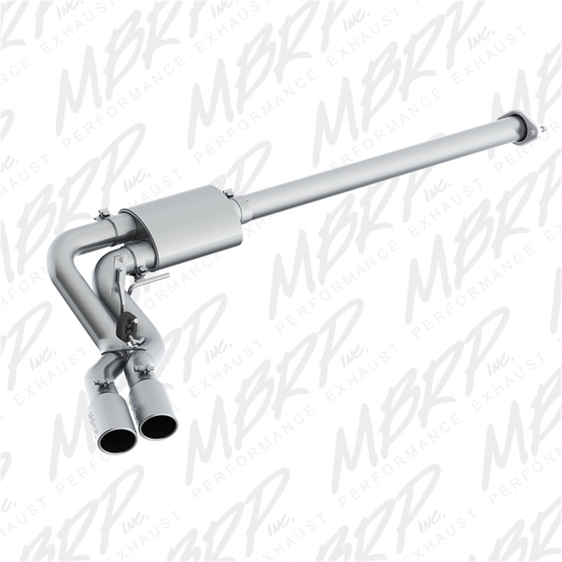 MBRP 15-16 Ford F-150 2.7L/3.5L/5.0L 3in Cat Back Single Side Pre-Axle Dual Exit T304 MBRP Catback