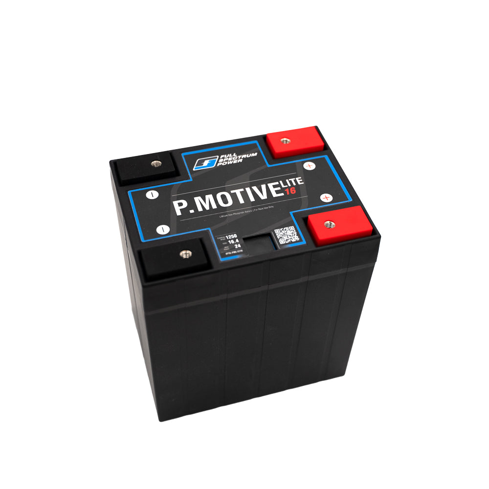 P.MotiveLite 16V 1250 CA 16 Volt Lithium Racing Battery Ð IPT6.PML1216