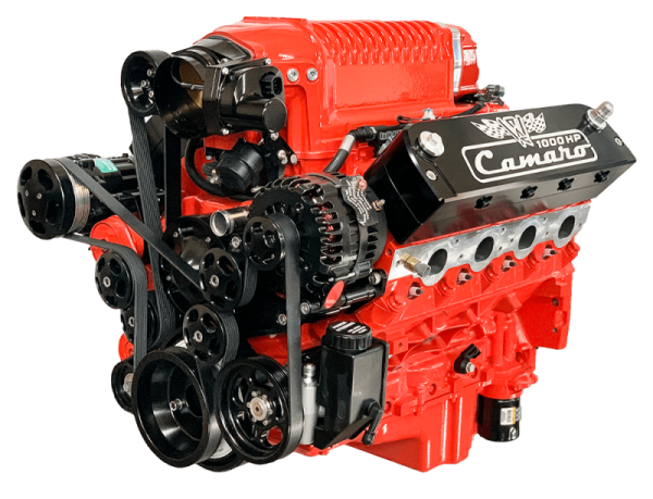 Whipple Gen 4 2.9L Hot Rod Supercharger Kit for Chevy LS1/LS3/LS7 Crate Engines (Top Mount)