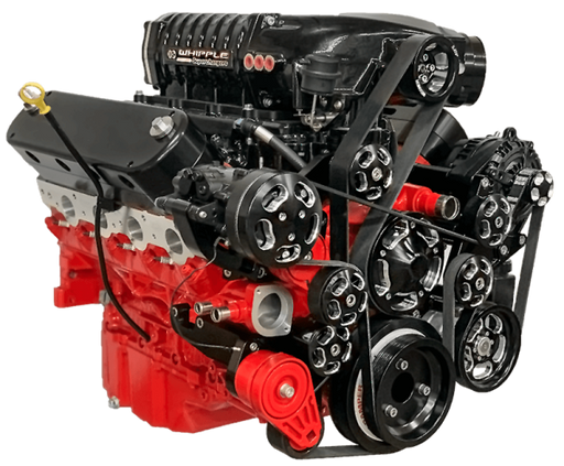 Whipple Gen 6 3.0L Hot Rod Supercharger Kit for Chevy LS1/LS3/LS7 Crate Engines (Top Mount) WIPPLE SUPERCHARGERS Autoparts