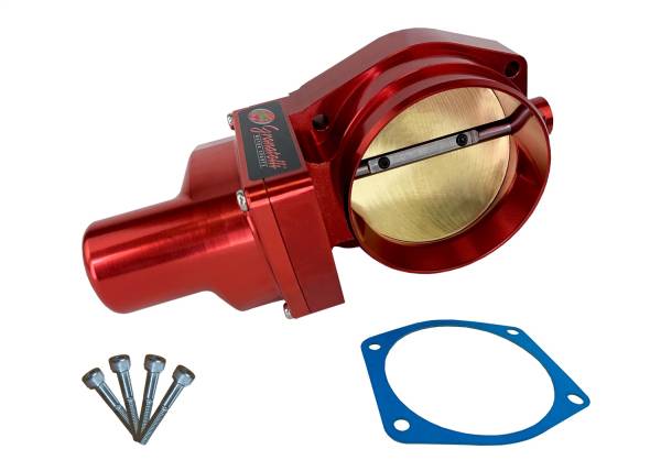 GranatelliÊMotor Sports GM LS3 6.2LÊDrive-By-Wire Billet Throttle Body Red GMTBLS3R