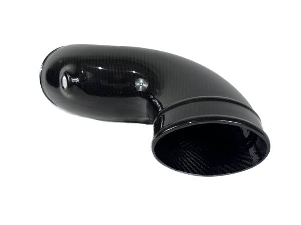 2015-2025 Ford F150 132mm Elliptical Carbon Fiber Air Inlet Tube