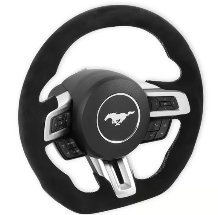 Drake Muscle Cars Steering Wheel - Alcantara Wrapped - Heated MU950-12