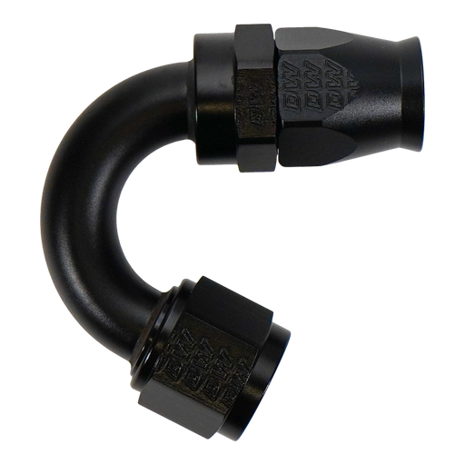 DeatschWerks 10AN Female Flare Swivel (Incl Ferule/Olive) 150-degree Hose End PTFE DeatschWerks Fittings