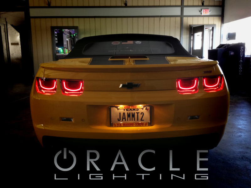 Oracle Chevy Camaro 10-13 Afterburner 2.0 Tail Light Halo Kit - Red ORACLE Lighting Tail Lights