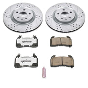 Power Stop 10-15 Chevrolet Camaro Front Z26 Street Warrior Brake Kit PowerStop Brake Kits - Performance D&S