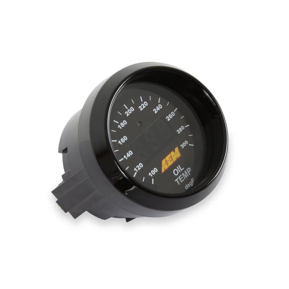 AEM Classic Digital Temperature Gauge Kit 30-4402 AEM Autoparts