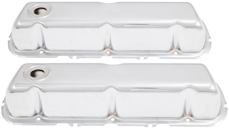 Spectre SB Ford Short Valve Cover Set - Chrome Spectre Valve Covers