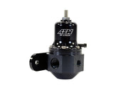 AEM High Capacity Universal Black Adjustable Fuel Pressure Regulator AEM Fuel Pressure Regulators
