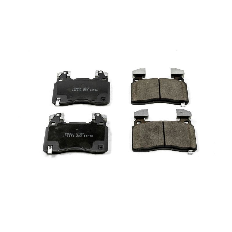 Power Stop 16-19 Chevrolet Camaro Front Z16 Evolution Ceramic Brake Pads PowerStop Brake Pads - OE