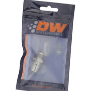 DeatschWerks 6AN Male Flare to Toyota Module Quick Connect - Anodized DW Titanium DeatschWerks Fuel Components Misc