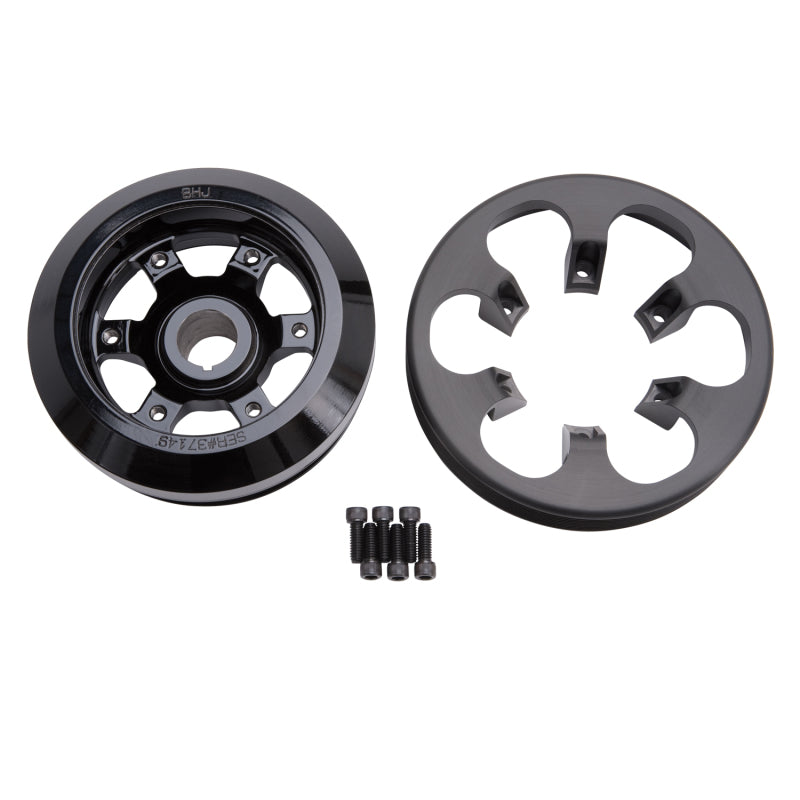 Edelbrock Harmonic Damper Ford 5 0L Coyote 7-3/4In 8-Rib Edelbrock Crankshaft Dampers