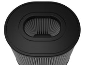 aFe Magnum FORCE Intake Air Filter w/Pro DRY S 4-1/2IN F x(8x6-1/2)IN B x(6-3/4x5-1/2)IN T x8IN aFe Air Filters - Universal Fit