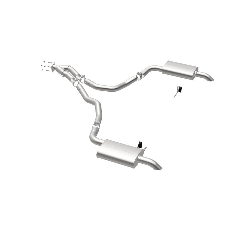 MagnaFlow 75-79 Chevy Corvette V8 5.7L Dual Split Rear Exit Stainless Cat-Back Perf Exhaust Magnaflow Catback