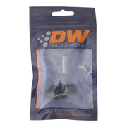 DeatschWerks 6AN ORB Male to 6AN ORB Male Swivel Adapter - Anodized Matte Black DeatschWerks Fittings