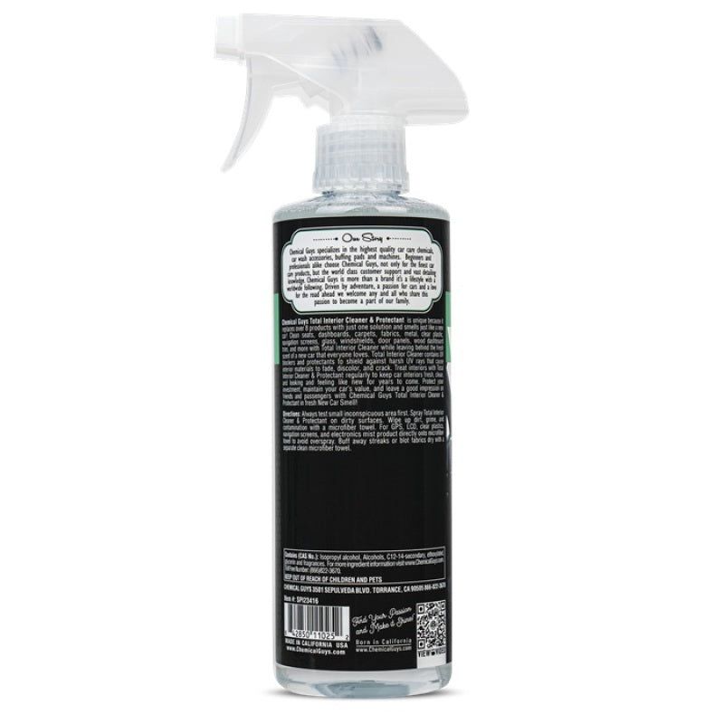 Chemical Guys 16oz Total Interior Cleaner & Protectant - New Car Scent Chemical Guys Surface Cleaners