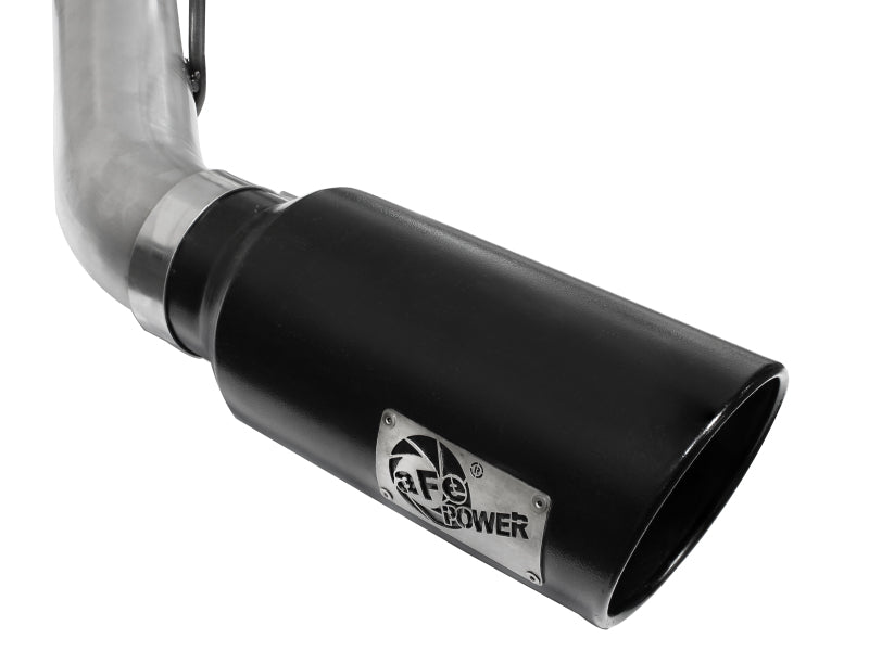 aFe Large Bore-HD DPF-Back Exhaust System Ford Diesel Trucks 11-14 V8-6.7L (td) aFe DPF Back