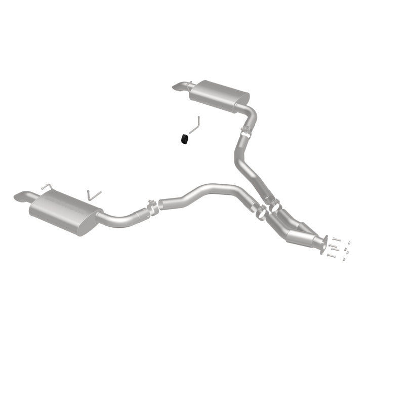 MagnaFlow 75-79 Chevy Corvette V8 5.7L Dual Split Rear Exit Stainless Cat-Back Perf Exhaust Magnaflow Catback