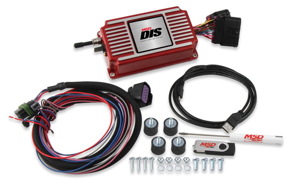 MSD DIS Direct Ignition System Control Box - Red 6015MSD MSD Autoparts