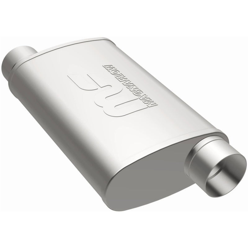 MagnaFlow Muffler Mag 3in 409SS 14X4X9 3 O/O Magnaflow Muffler