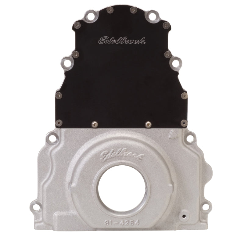 Edelbrock Timing Cover 2-Piece for GM Gen 3 Ls-Series Edelbrock Timing Covers