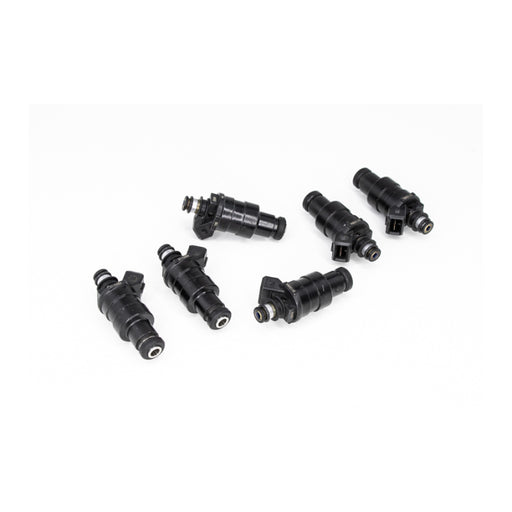 DeatschWerks Universal 550cc Low Impedance 11mm Upper Injector - Set of 6 DeatschWerks Fuel Injector Sets - 6Cyl