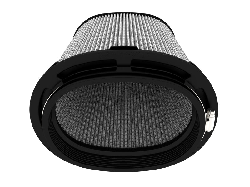 aFe Magnum FLOW Pro DRY S Air Filter 6.75x4.75 Flange 8.25x6.25 Base (Mt2) 7.25x5 Top 8.5 Height