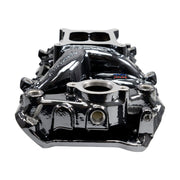 Edelbrock RPM Air-Gap Intake Manifold for Big-Block Chevy Oval Port - Black Plasma Finish Edelbrock Intake Manifolds