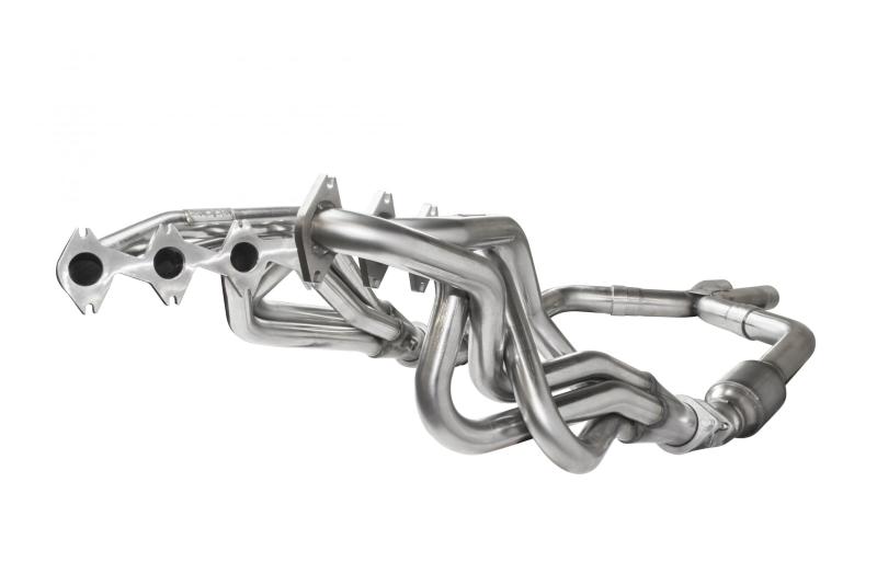 Kooks 05-10 Ford Mustang GT Manual 1 5/8in x 2 1/2in SS Long Tube Headers and OEM Catted SS X Pipe Kooks Headers Headers & Manifolds