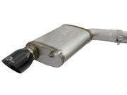 aFe MACHForce XP 3in 304 SS Cat-Back Exhausts w/ Black Tips 15-17 Ford Mustang GT V8-5.0L/V6-3.7L aFe Catback