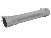 aFe MACH Force-Xp 304 SS Resonator Delete 3in Inlet/Outlet x 3in Dia x 16in L aFe X Pipes