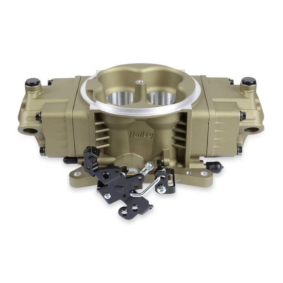 Holley EFI Terminator X Stealth 4150 Secondary Throttle Body - Gold 534-300 HOLLEY Autoparts