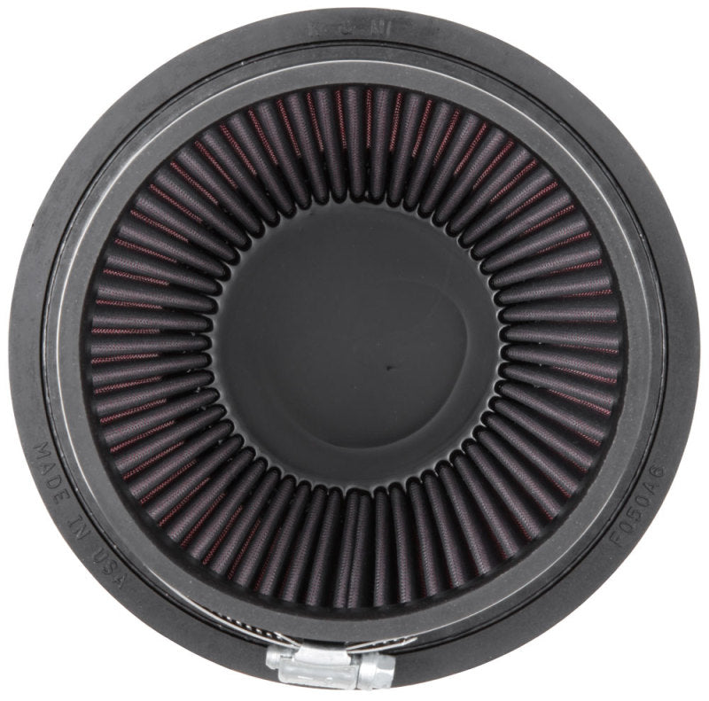K&N Filter Universal Rubber Filter 5in Flange 6.5in Base 4.5in Top 5.5in Height K&N Engineering Air Filters - Universal Fit