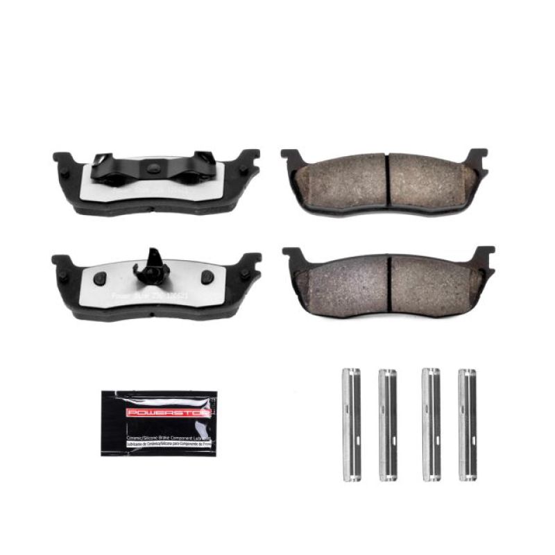 Power Stop 97-02 Ford Expedition Rear Z36 Truck & Tow Brake Pads w/Hardware PowerStop Brake Pads - Performance