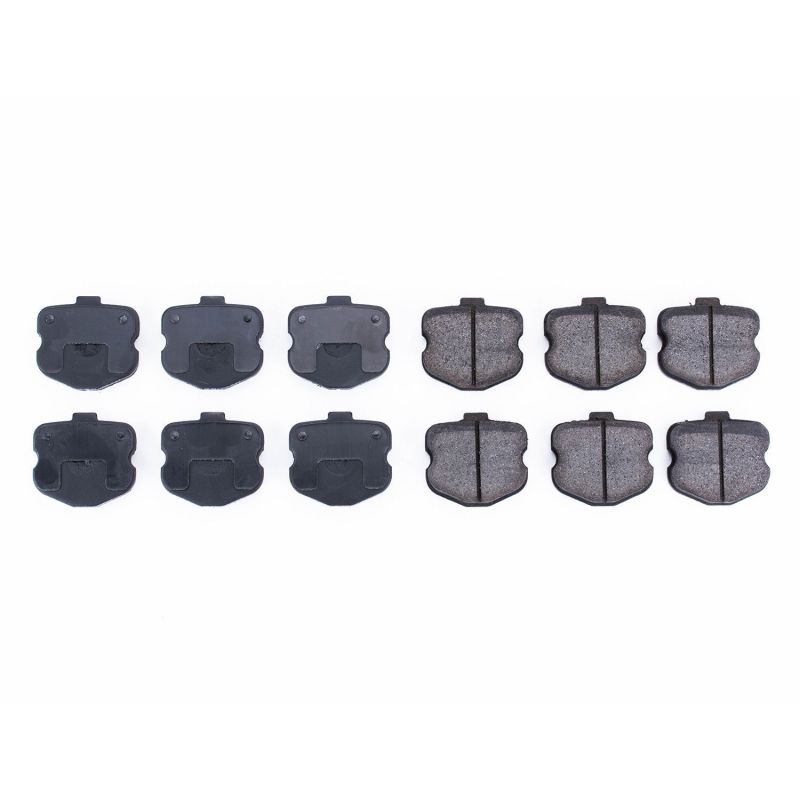 Power Stop 06-13 Chevrolet Corvette Front Z16 Evolution Ceramic Brake Pads PowerStop Brake Pads - OE