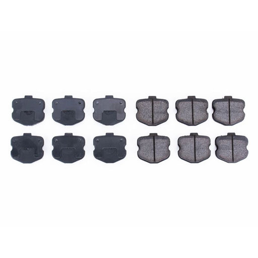 Power Stop 06-13 Chevrolet Corvette Front Z16 Evolution Ceramic Brake Pads PowerStop Brake Pads - OE
